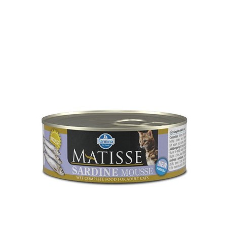 Natural And Delicious Matisse Mousse Wet Food Sardinegravy 85g